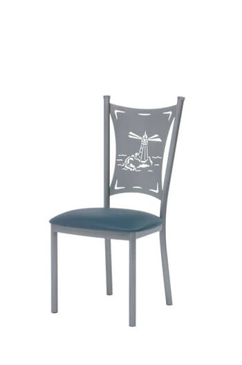 Creation Collection Dining Chair with Laser Cut