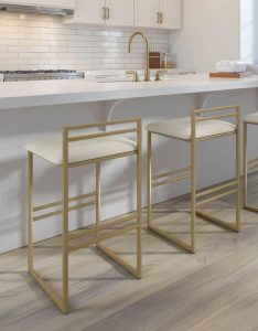 Sonoma Minimal Bar Stools in Kitchen