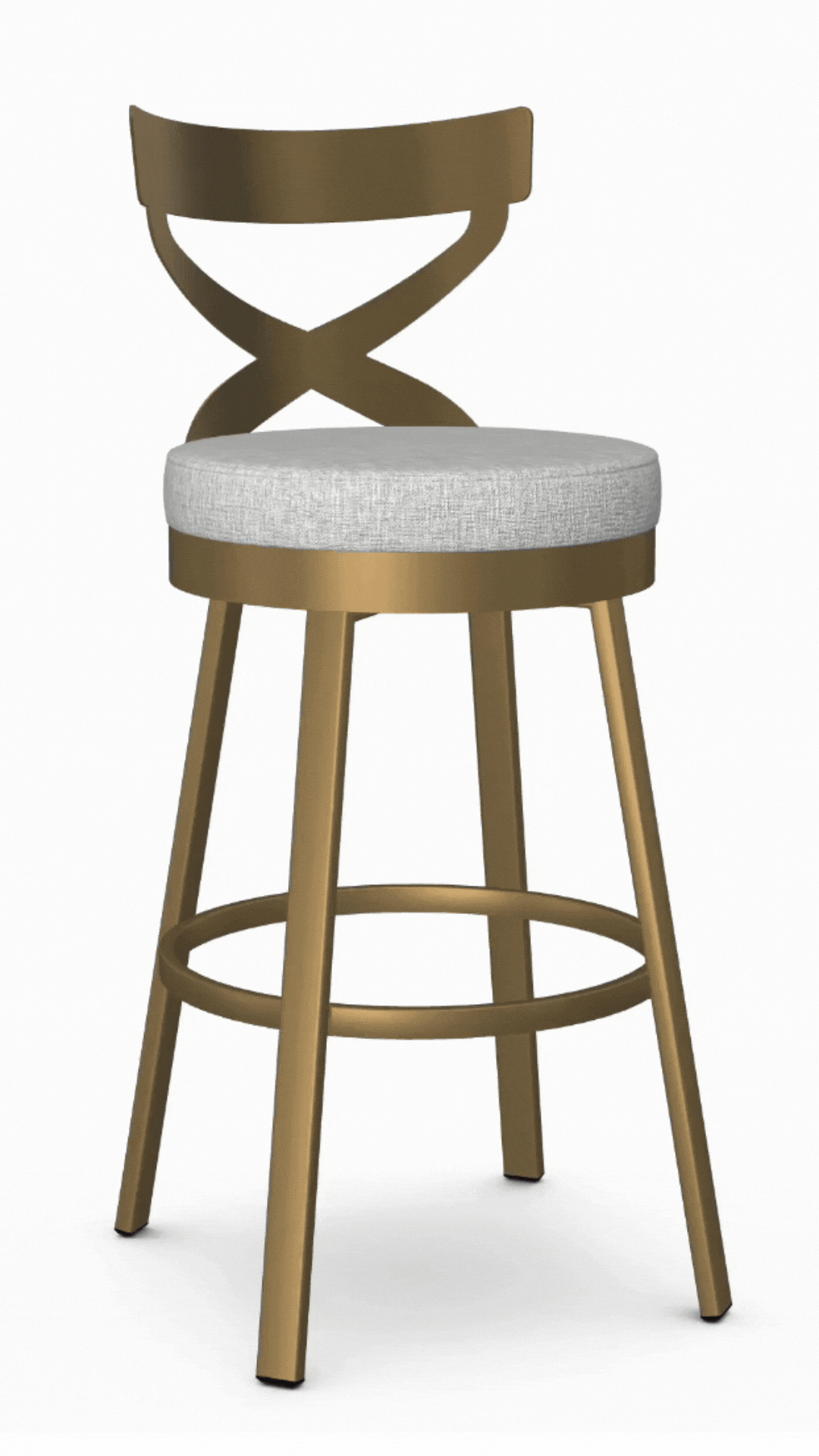 Showing a bar stool being customized