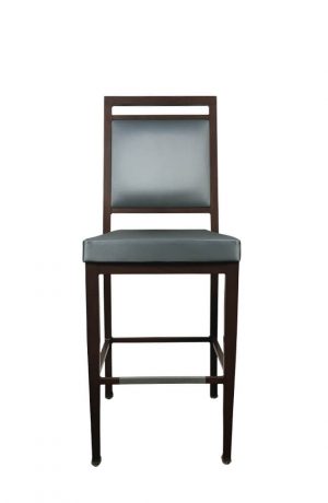IH Seating Aiden Modern Bar Stool with Back Handle - Front View