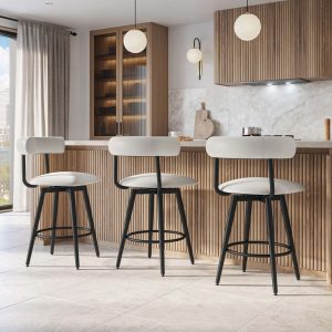 Barbara Swivel Stools by AMISCO