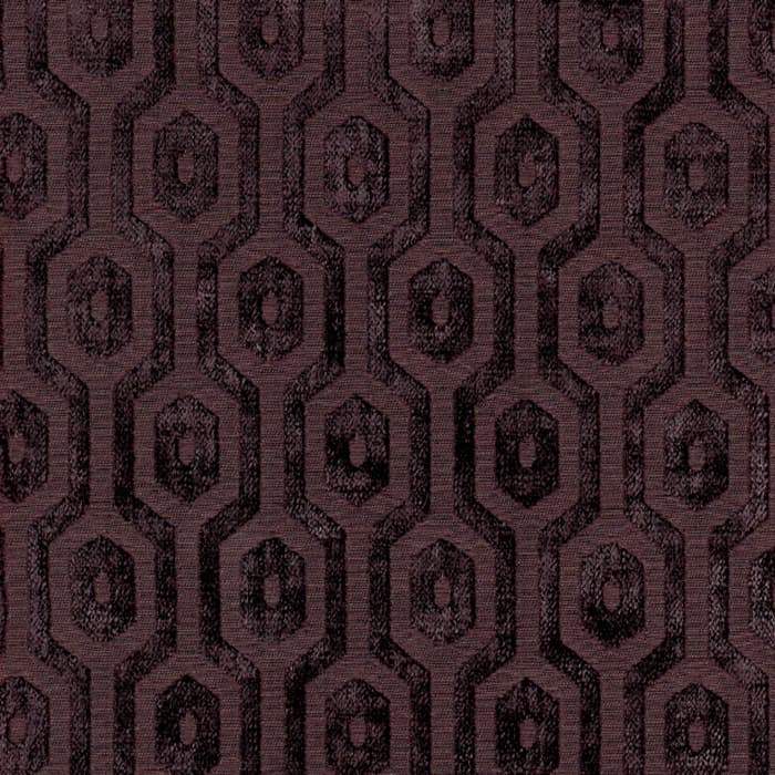Geometric pattern in dark purple