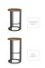 Amisco's Allegro Modern Stool in Counter Height and Bar Height