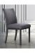 Trica's Biscaro Modern Upholstered Dining Chair in Gray