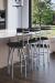 Holland's Hunter Swivel Bar Stools in Modern Kitchen